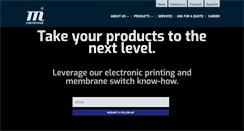 Desktop Screenshot of memtronik.com